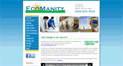 Desktop Screenshot of eco-manity.com